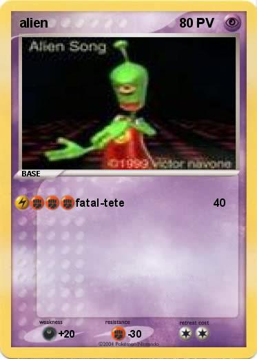 Pokemon alien 