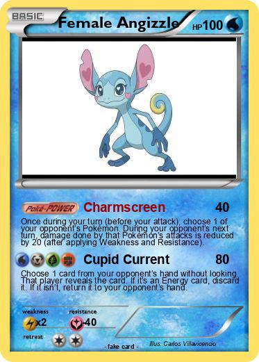 Pokemon Female Angizzle