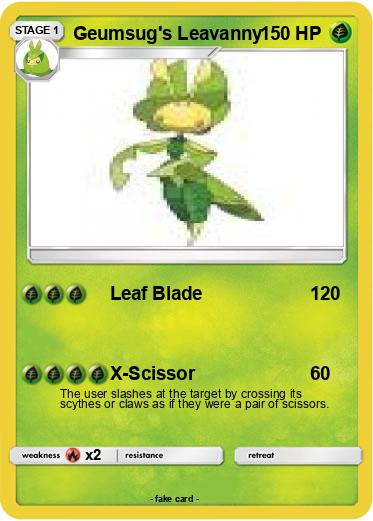 Pokemon Geumsug's Leavanny