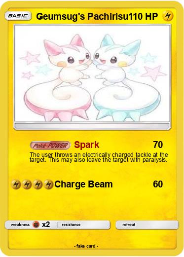 Pokemon Geumsug's Pachirisu
