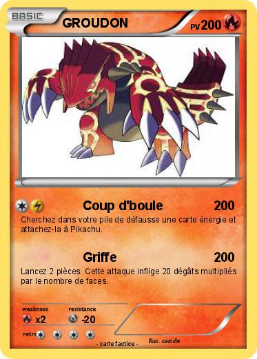 Pokemon GROUDON