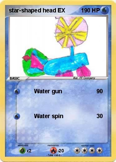Pokemon star-shaped head EX