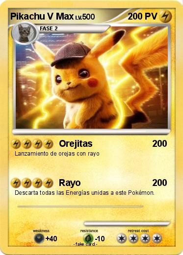 Pokemon Pikachu V Max