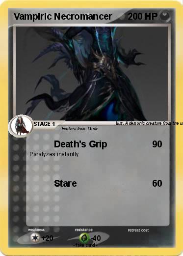 Pokemon Vampiric Necromancer
