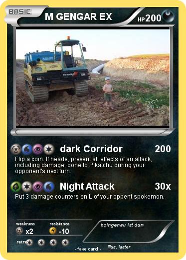 Pokemon M GENGAR EX