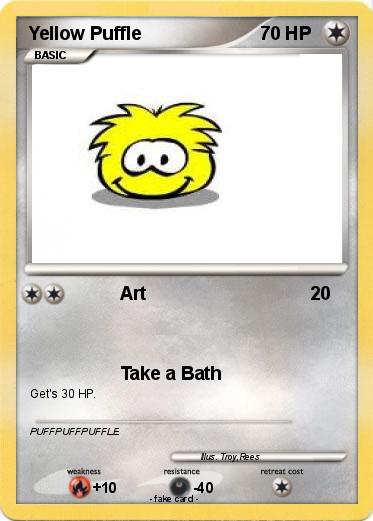 Pokemon Yellow Puffle