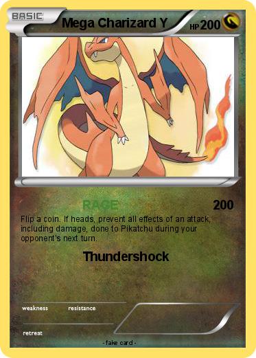 Pokemon Mega Charizard Y