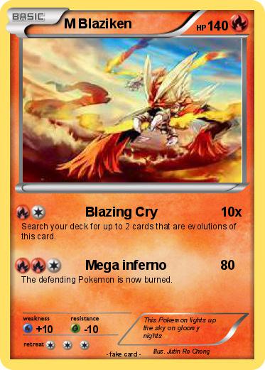 Pokemon M Blaziken