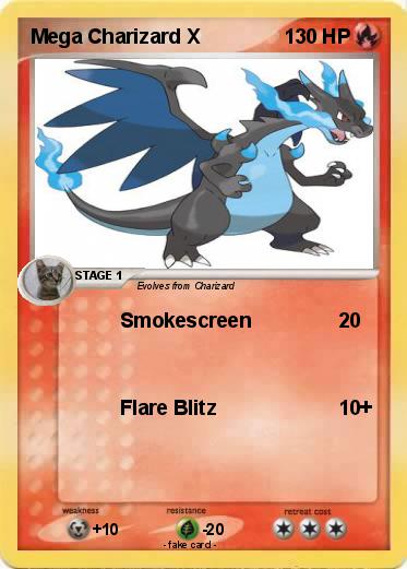 Pokemon Mega Charizard X