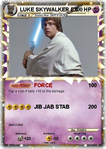 Pokemon LUKE SKYWALKER EX