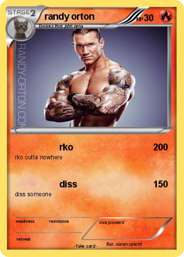 Pokemon randy orton