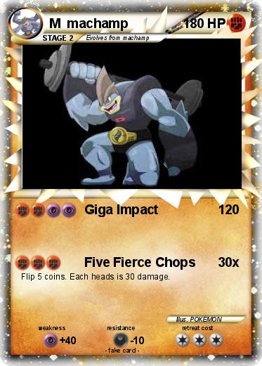 Pokemon M  machamp
