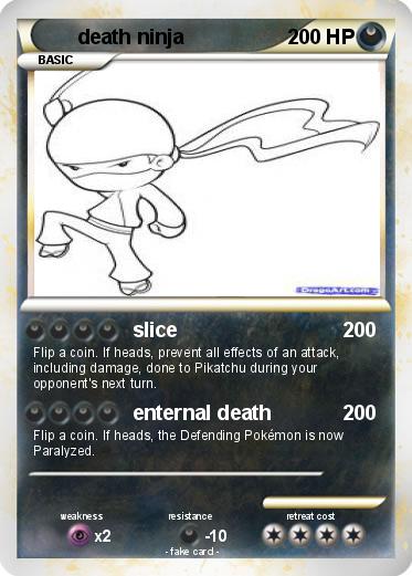 Pokemon death ninja