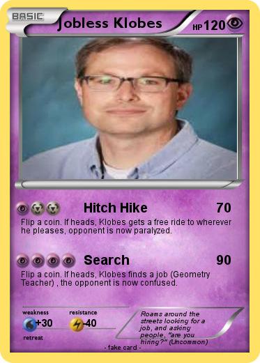 Pokemon Jobless Klobes