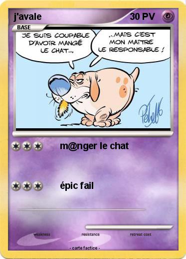 Pokemon j'avale
