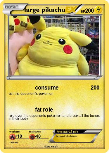 Pokemon large pikachu