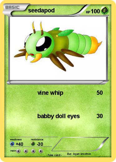 Pokemon seedapod