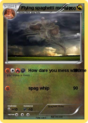 Pokemon Flying spaghetti monster