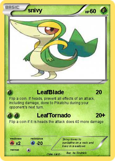 Pokemon snivy