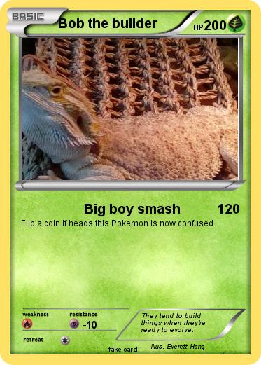 Pokemon Bob the builder