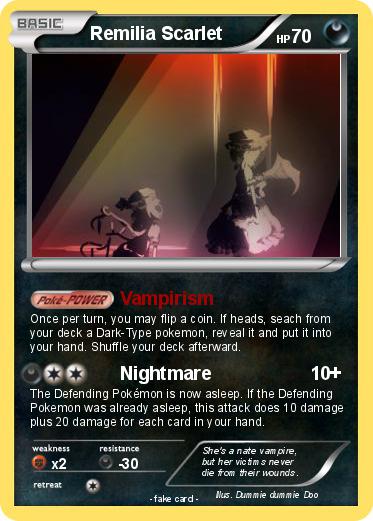 Pokemon Remilia Scarlet
