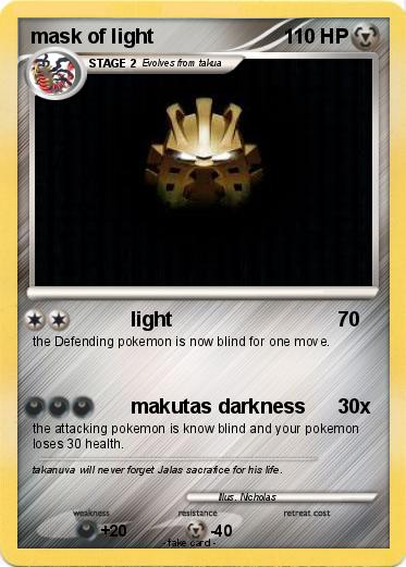 Pokemon mask of light