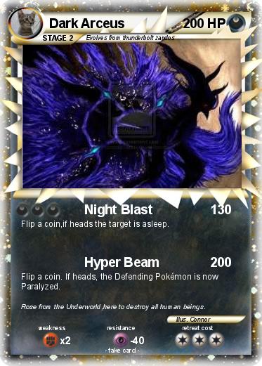 Pokemon Dark Arceus