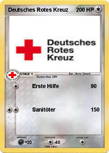 Pokemon Deutsches Rotes Kreuz