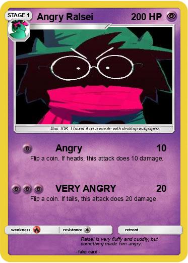 Pokemon Angry Ralsei