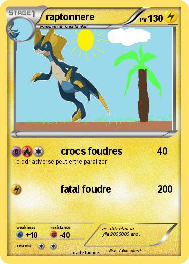 Pokemon raptonnere