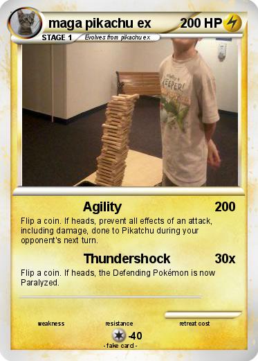 Pokemon maga pikachu ex