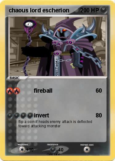 Pokemon chaous lord escherion