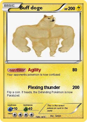Pokemon Buff doge