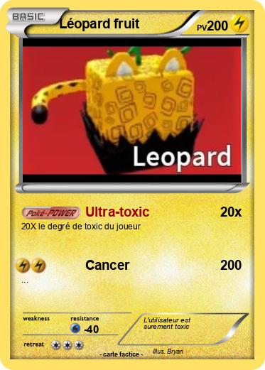 Pokemon Léopard fruit