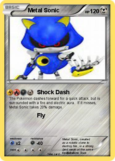 Pokemon Metal Sonic