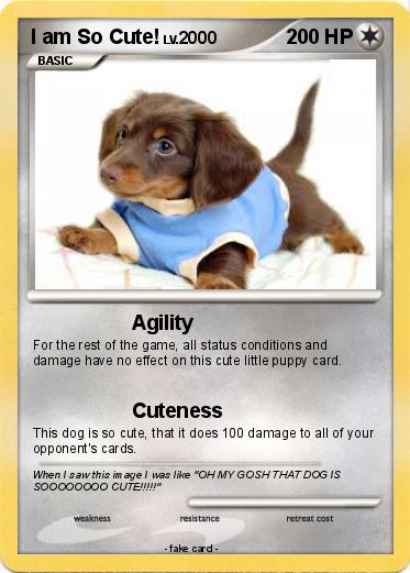 Pokemon I am So Cute!