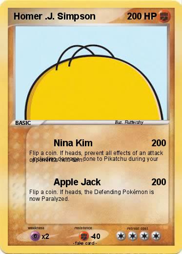 Pokemon Homer .J. Simpson