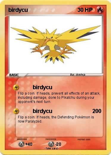 Pokemon birdycu