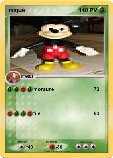 Pokemon miqué