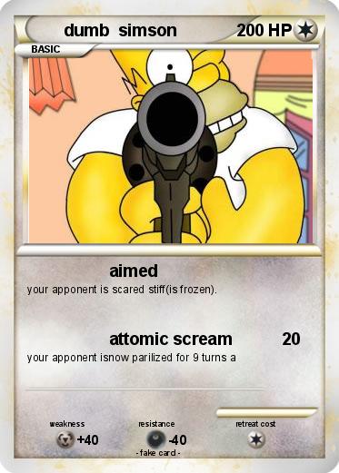 Pokemon dumb  simson