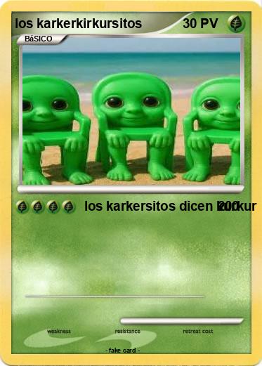 Pokemon los karkerkirkursitos