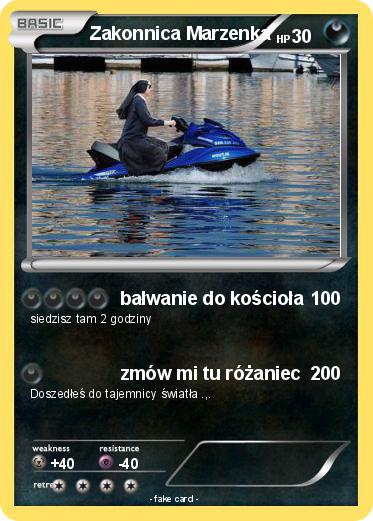 Pokemon Zakonnica Marzenka