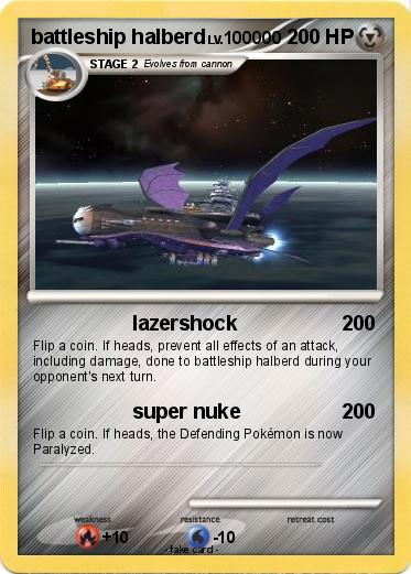 Pokemon battleship halberd