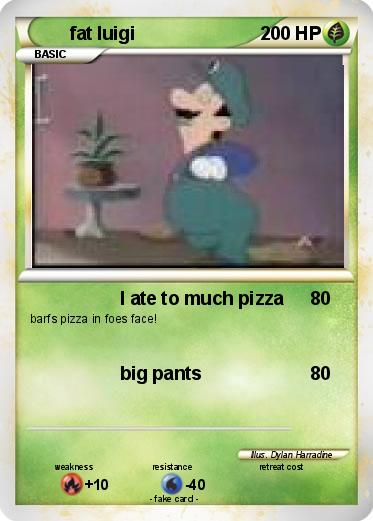 Pokemon fat luigi