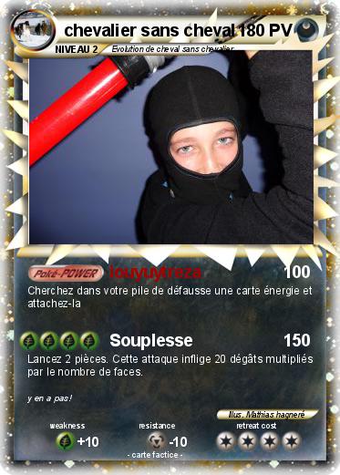 Pokemon chevalier sans cheval