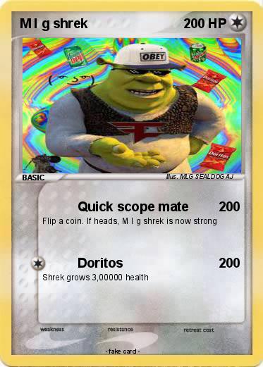 Pokemon M l g shrek