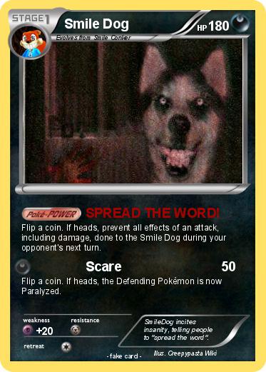 Pokemon Smile Dog