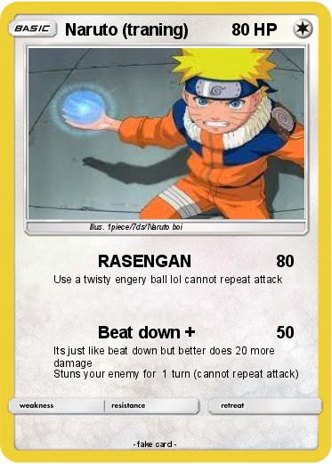 Pokemon Naruto (traning)