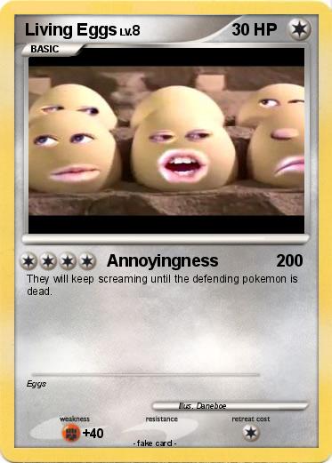Pokemon Living Eggs