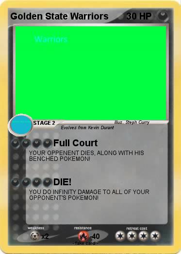 Pokemon Golden State Warriors